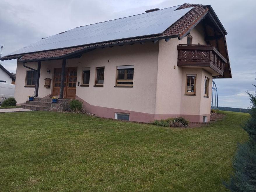 Ferienwohnung Zur Schoenen Aussicht Buchen  Zewnętrze zdjęcie